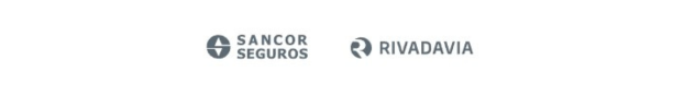 Logos de Sancor Seguros y Rivadavia